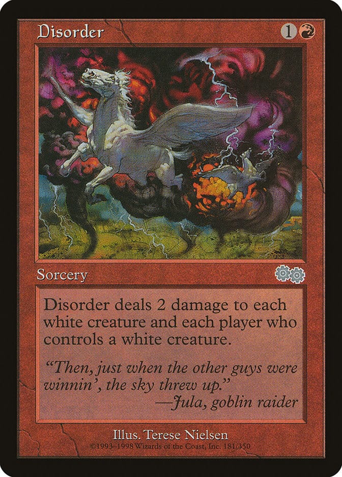 Disorder [Urza's Saga] Magic: The Gathering