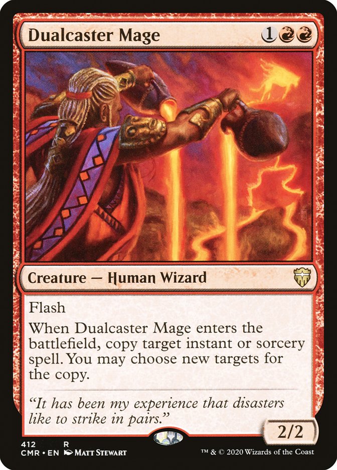 Dualcaster Mage [Commander Legends] Magic: The Gathering