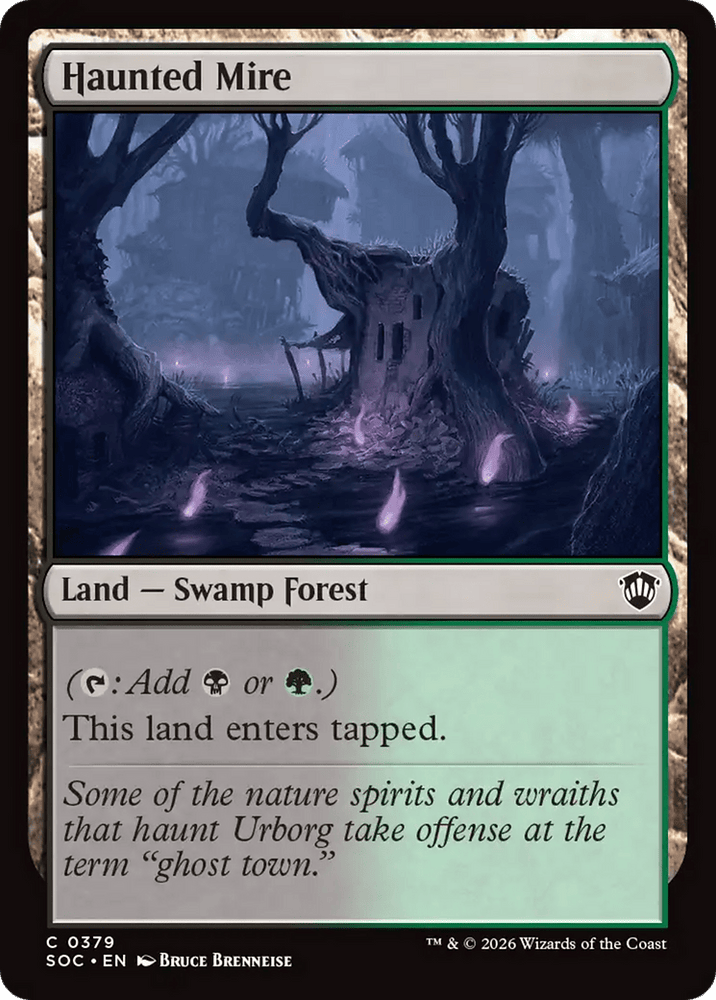 Haunted Mire [Secrets of Strixhaven Commander]