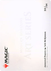 Answered Prayers // Answered Prayers [Modern Horizons Art Series] Magic: The Gathering