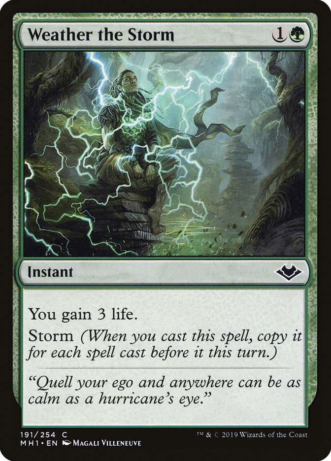 Weather the Storm [Modern Horizons] Magic: The Gathering