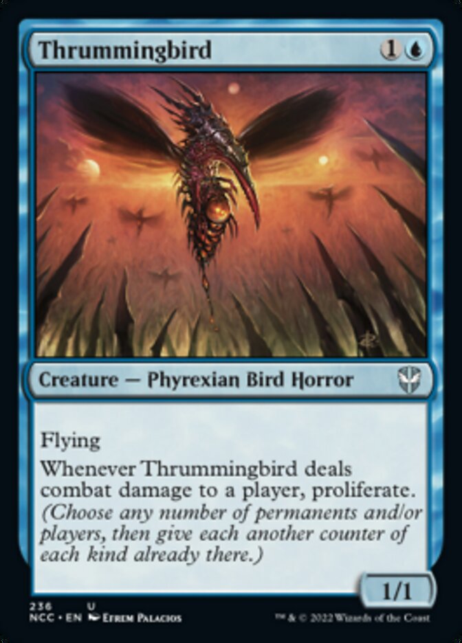 Thrummingbird [Streets of New Capenna Commander] Magic: The Gathering