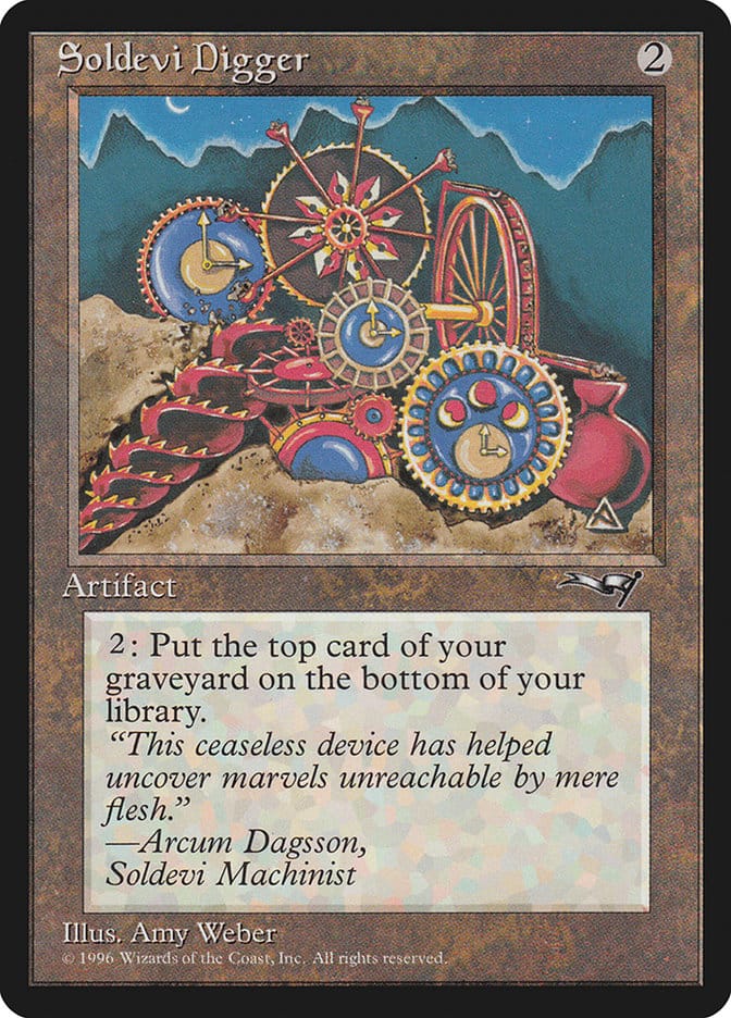 Soldevi Digger [Alliances] Magic: The Gathering