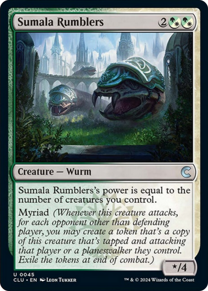 Sumala Rumblers [Ravnica: Clue Edition] Magic: The Gathering