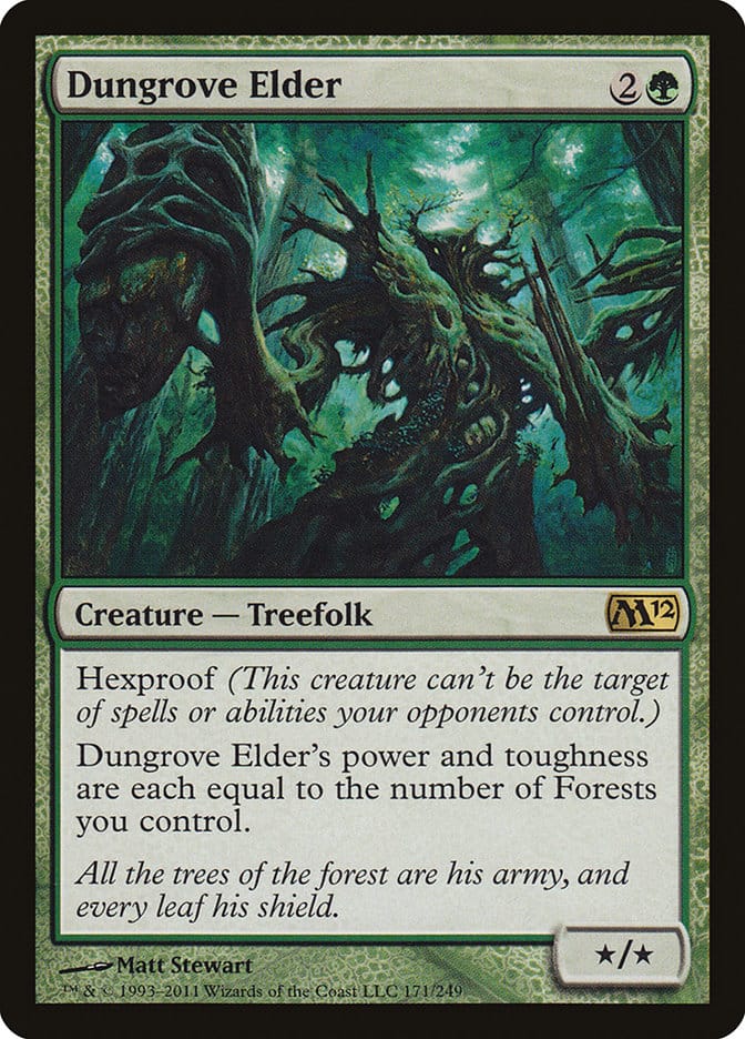 Dungrove Elder [Magic 2012] Magic: The Gathering