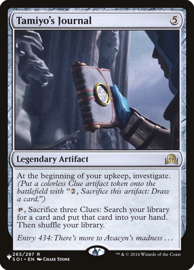 Tamiyo's Journal [The List] Magic: The Gathering