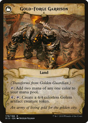 Golden Guardian // Gold-Forge Garrison [Rivals of Ixalan] Magic: The Gathering