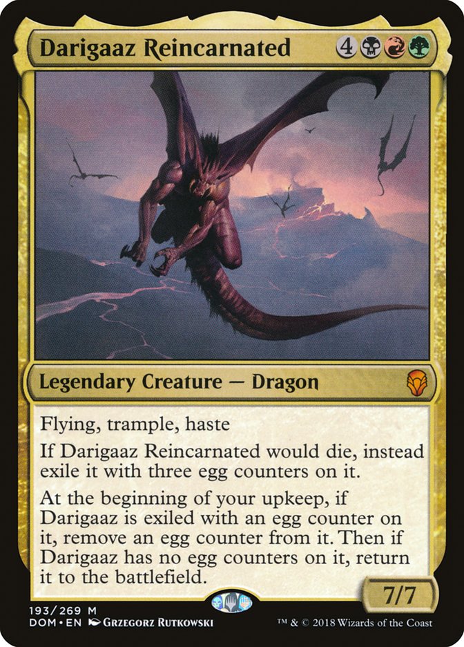 Darigaaz Reincarnated [Dominaria] Magic: The Gathering