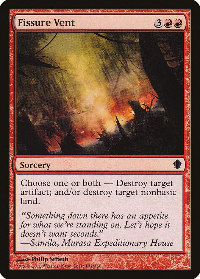 Fissure Vent [Commander 2013] Magic: The Gathering