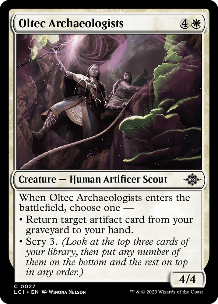 Oltec Archaeologists [The Lost Caverns of Ixalan] Magic: The Gathering