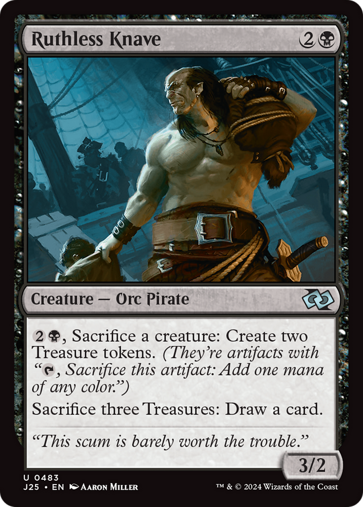 Ruthless Knave [Foundations Jumpstart] Magic: The Gathering
