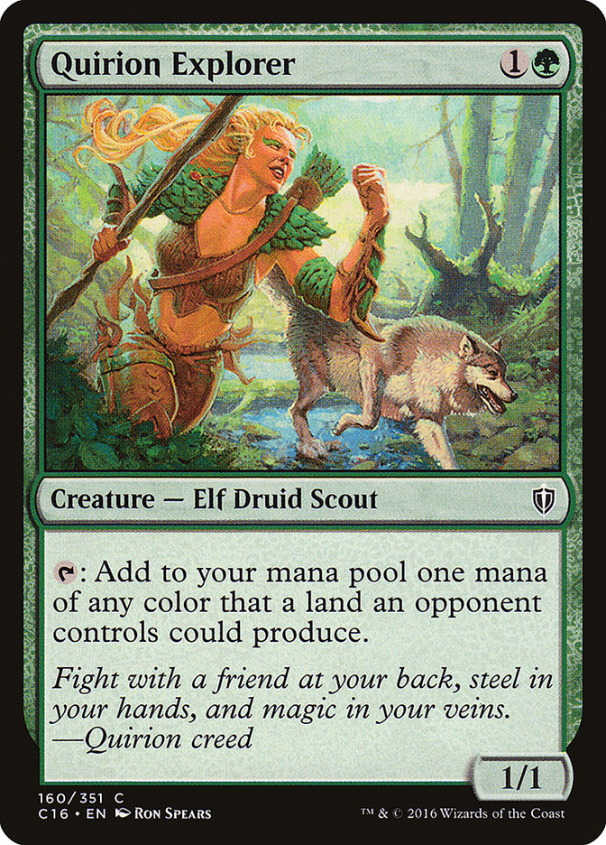 Quirion Explorer [Commander 2016] Magic: The Gathering