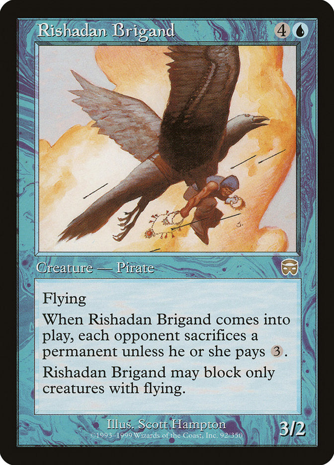 Rishadan Brigand [Mercadian Masques] Magic: The Gathering