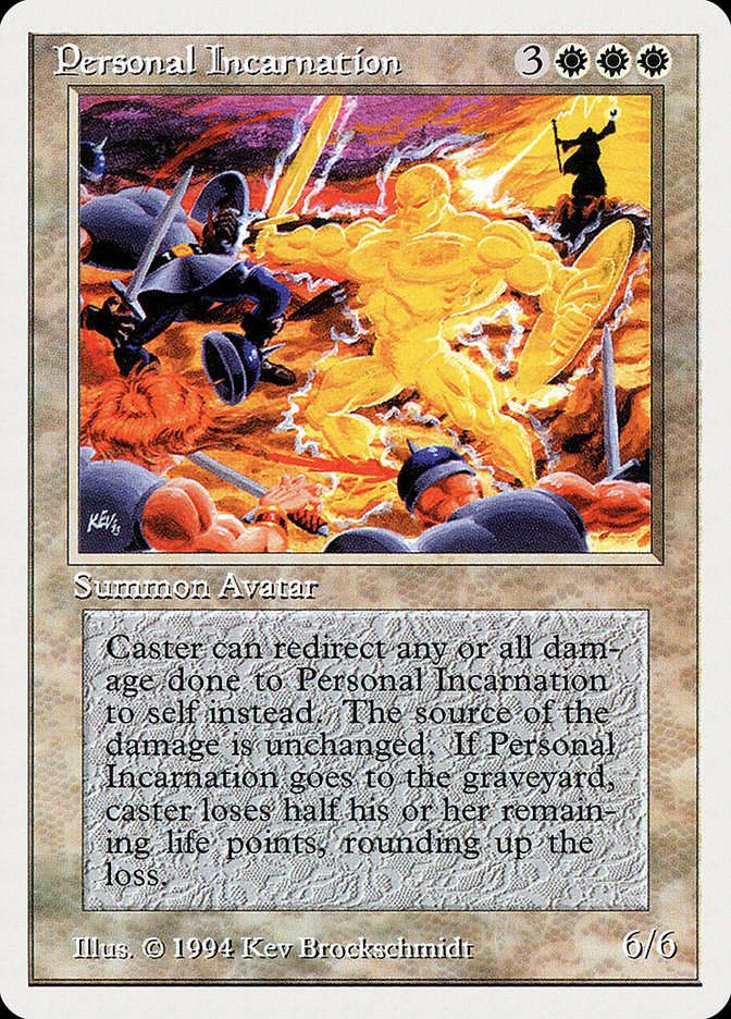 Personal Incarnation [Summer Magic / Edgar] Magic: The Gathering