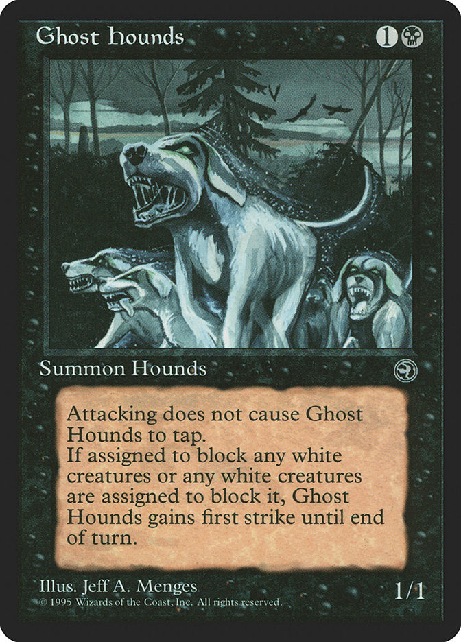 Ghost Hounds [Homelands] Magic: The Gathering