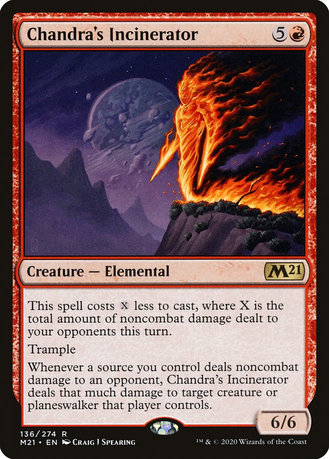 Chandra's Incinerator [Core Set 2021] Magic: The Gathering