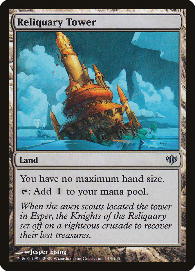Reliquary Tower [Conflux] Magic: The Gathering