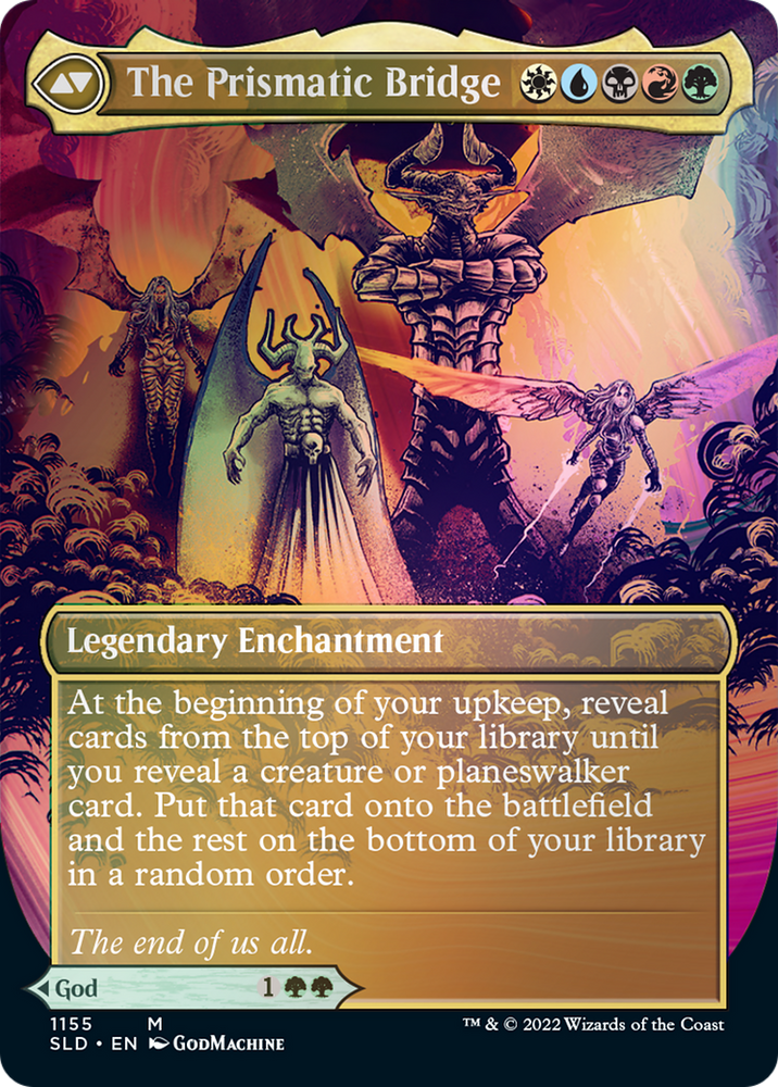 Esika, God of the Tree // The Prismatic Bridge (Borderless) [Secret Lair: From Cute to Brute] Magic: The Gathering