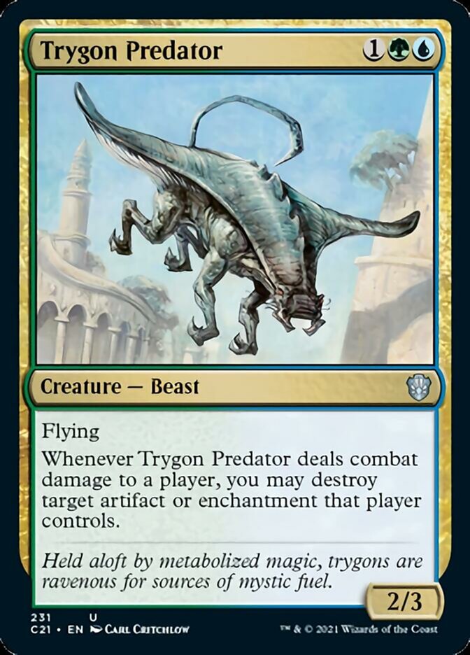 Trygon Predator [Commander 2021] Magic: The Gathering
