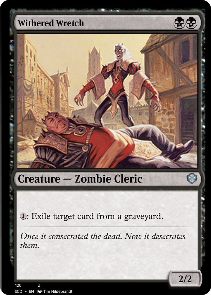 Withered Wretch [Starter Commander Decks] Magic: The Gathering
