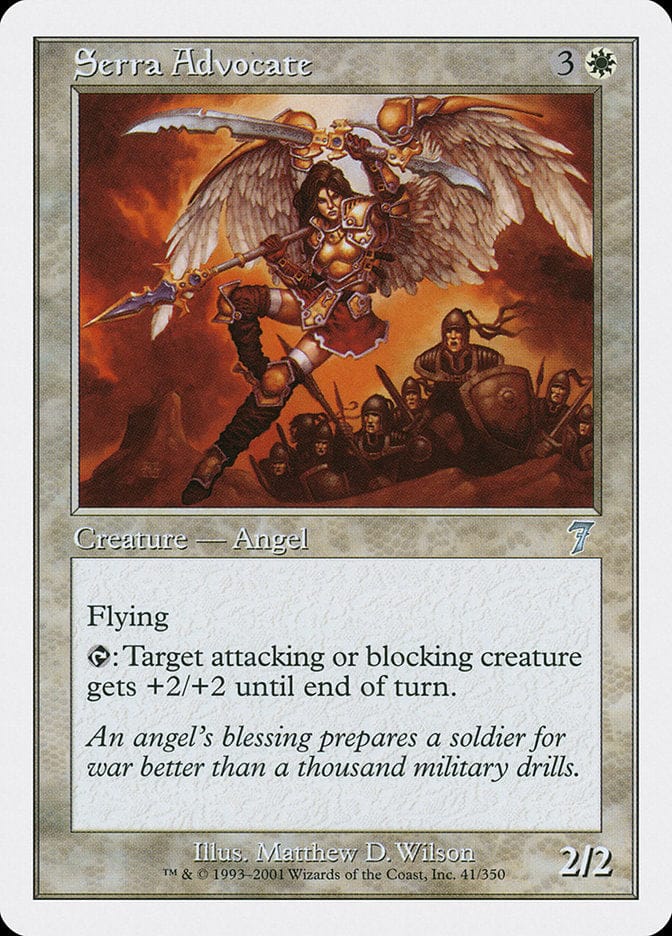 Serra Advocate [Seventh Edition] Magic: The Gathering
