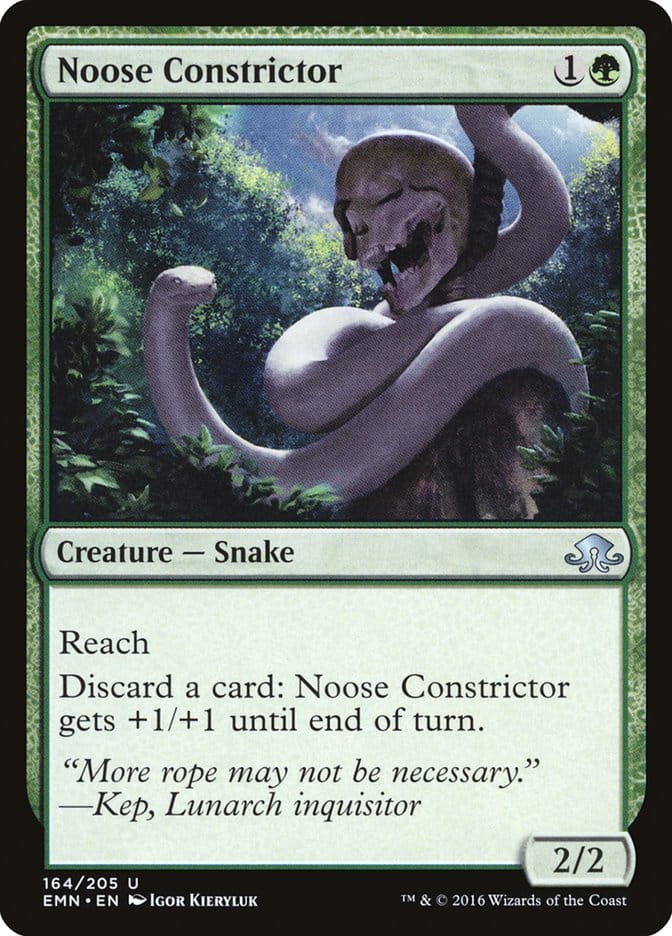 Noose Constrictor [Eldritch Moon] Magic: The Gathering
