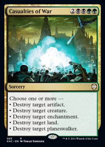 Casualties of War [Kaldheim Commander] Magic: The Gathering