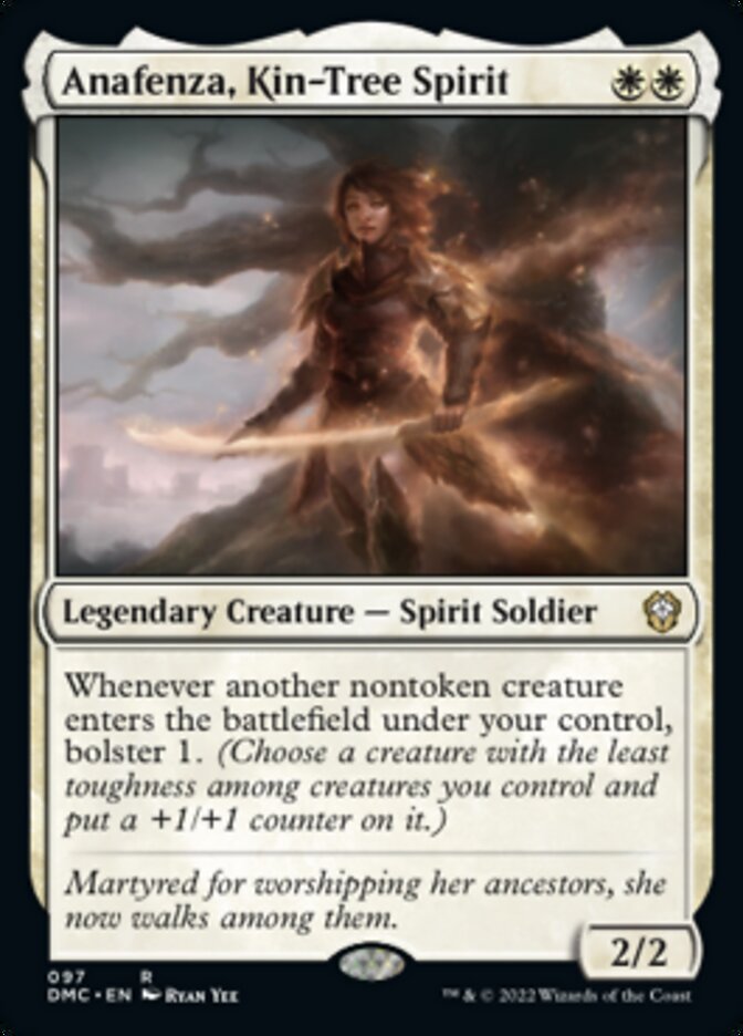 Anafenza, Kin-Tree Spirit [Dominaria United Commander] Magic: The Gathering