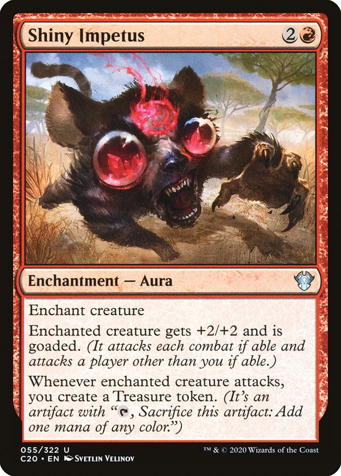 Shiny Impetus [Commander 2020] Magic: The Gathering
