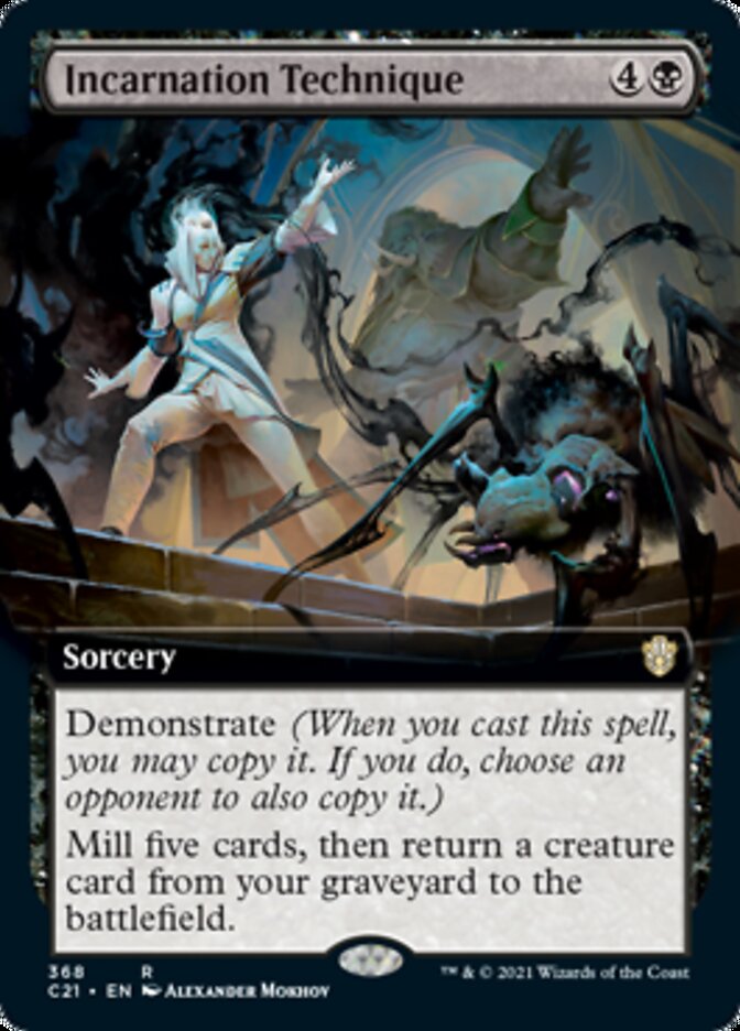 Incarnation Technique (Extended Art) [Commander 2021] Magic: The Gathering