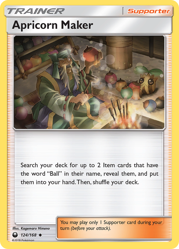 Apricorn Maker (124/168) [Sun & Moon: Celestial Storm] Pokémon