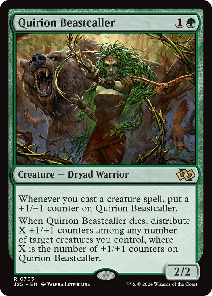 Quirion Beastcaller [Foundations Jumpstart] Magic: The Gathering
