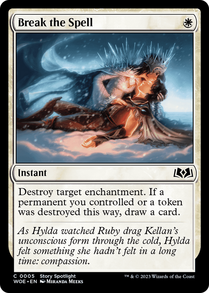 Break the Spell [Wilds of Eldraine] Magic: The Gathering