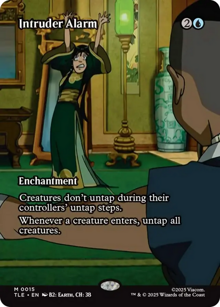 Intruder Alarm (Borderless) [Avatar: The Last Airbender: Eternal-Legal] Magic: The Gathering