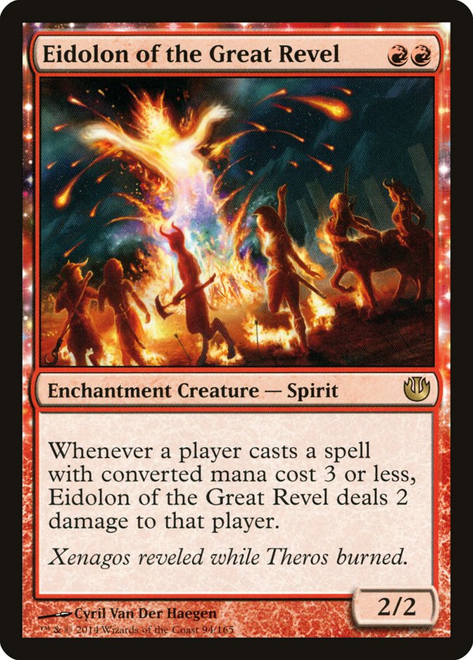 Eidolon of the Great Revel [Journey into Nyx] Magic: The Gathering
