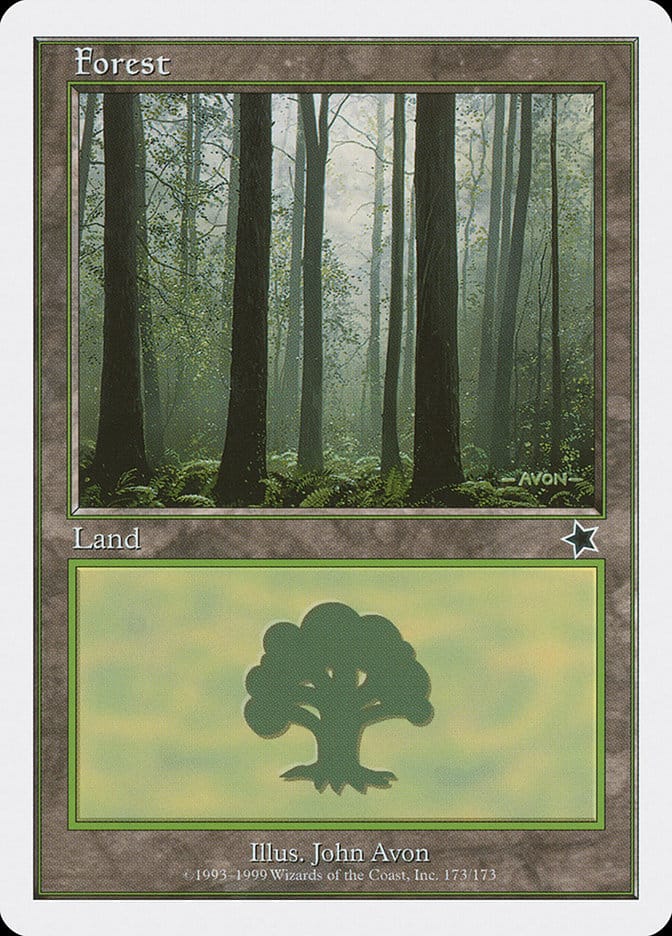 Forest (173) [Starter 1999] Magic: The Gathering