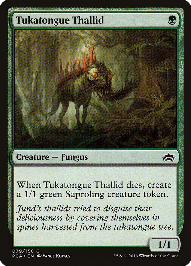 Tukatongue Thallid [Planechase Anthology] Magic: The Gathering