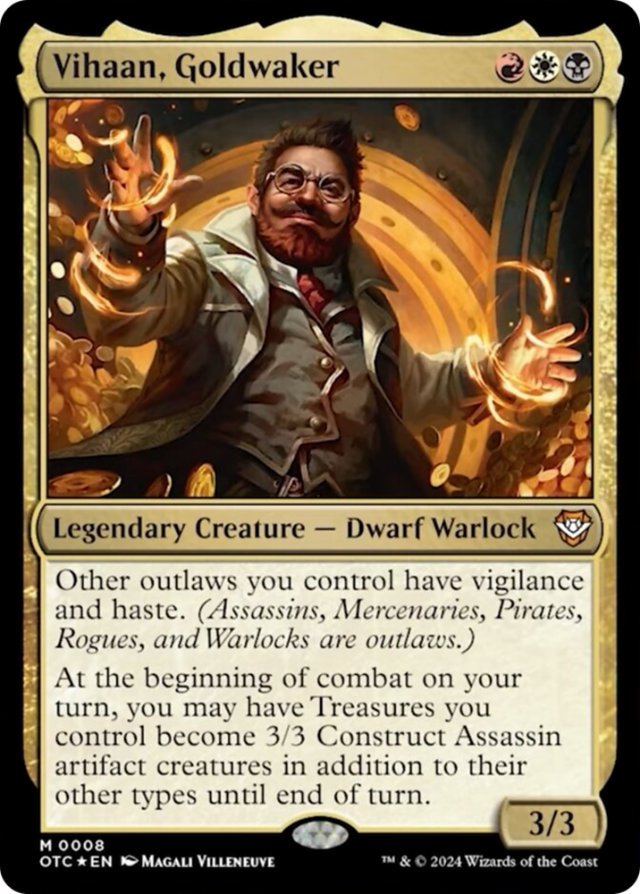 Vihaan, Goldwaker [Outlaws of Thunder Junction Commander] Magic: The Gathering