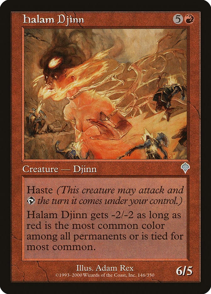 Halam Djinn [Invasion] Magic: The Gathering
