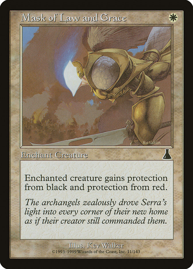 Mask of Law and Grace [Urza's Destiny] Magic: The Gathering