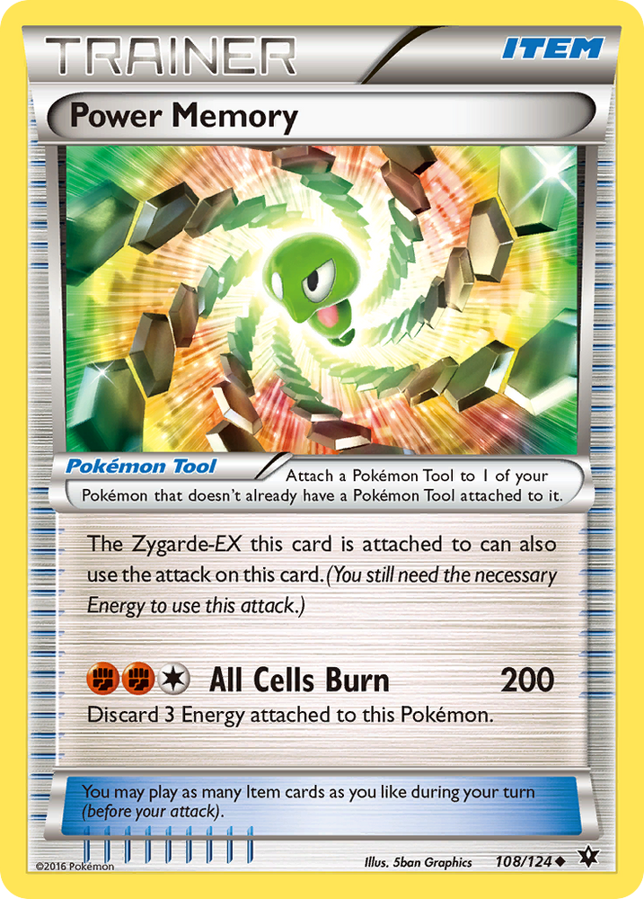 Power Memory (108/124) [XY: Fates Collide] Pokémon