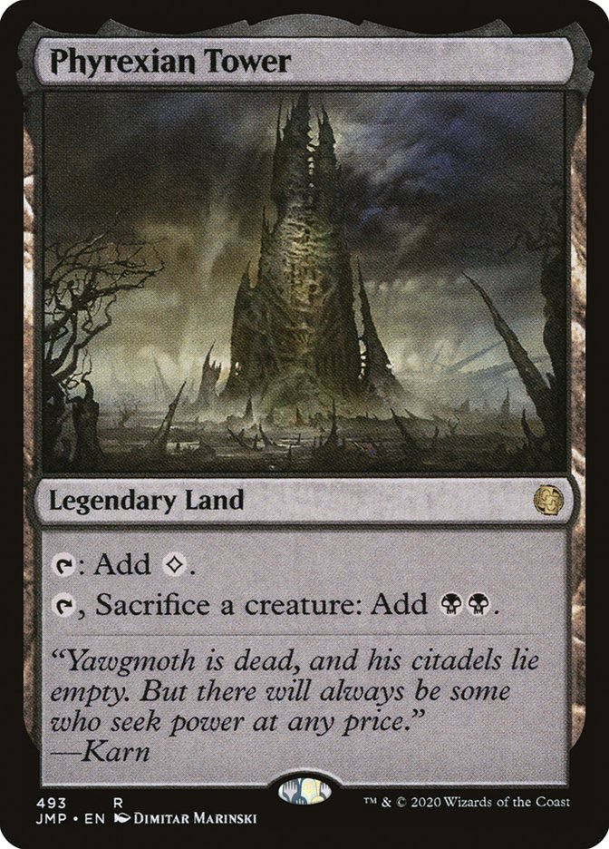 Phyrexian Tower [Jumpstart] Magic: The Gathering