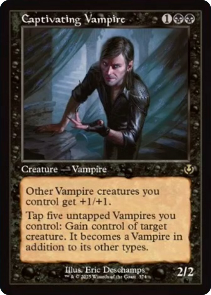 Captivating Vampire (Retro Frame) [Innistrad Remastered] Magic: The Gathering