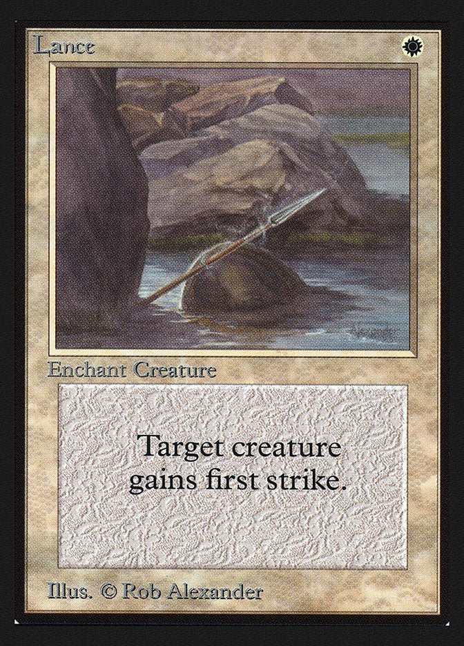 Lance [Collectors' Edition] Magic: The Gathering