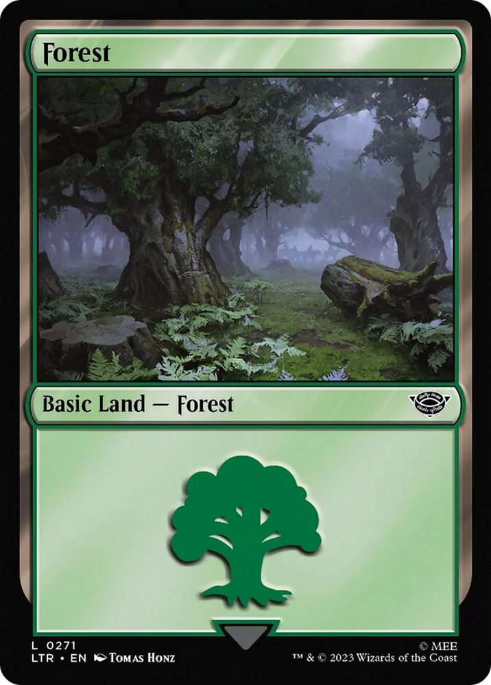 Forest (271) [The Lord of the Rings: Tales of Middle-Earth] Magic: The Gathering