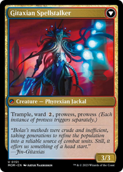 Khenra Spellspear // Gitaxian Spellstalker [March of the Machine] Magic: The Gathering