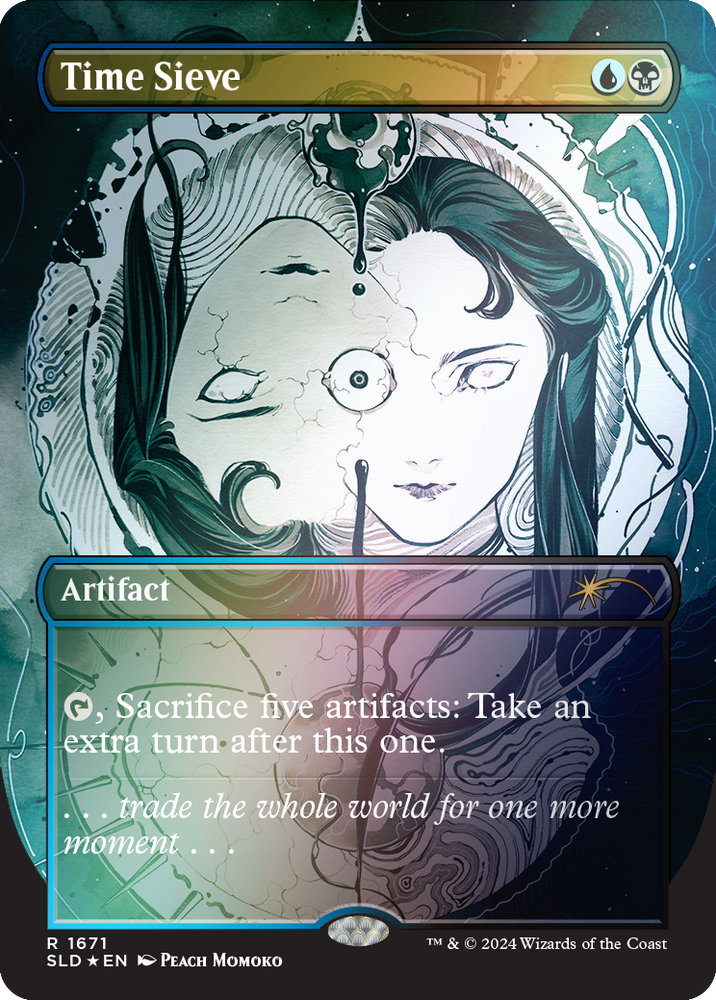 Time Sieve (Rainbow Foil) [Secret Lair Drop Series] Magic: The Gathering