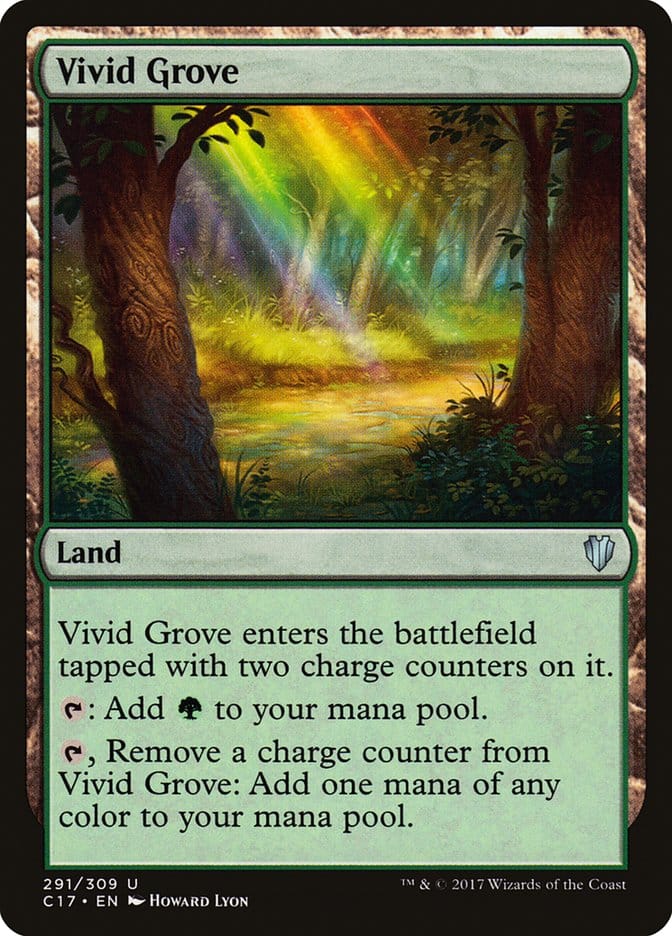 Vivid Grove [Commander 2017] Magic: The Gathering