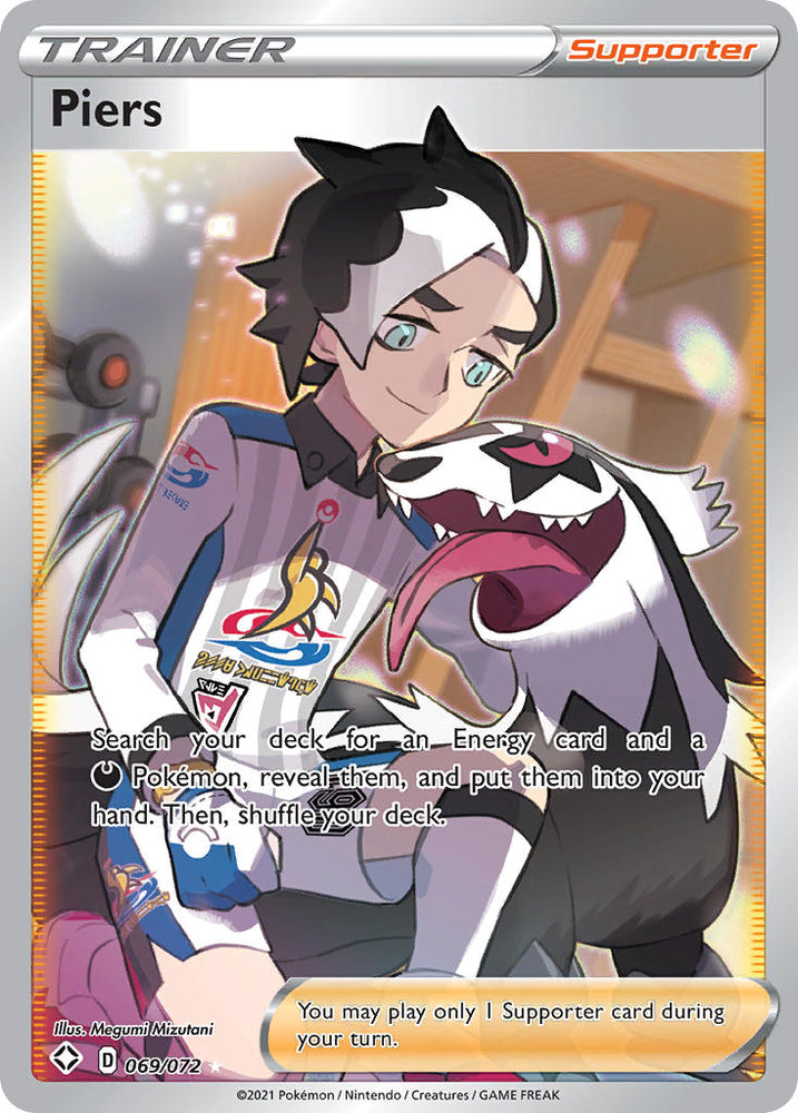 Piers (069/072) [Sword & Shield: Shining Fates] - Pokemon Cards For Your TCG Needs! Pokémon
