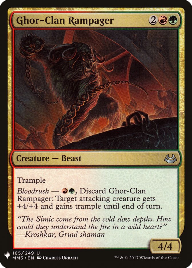 Ghor-Clan Rampager [Mystery Booster] Magic: The Gathering